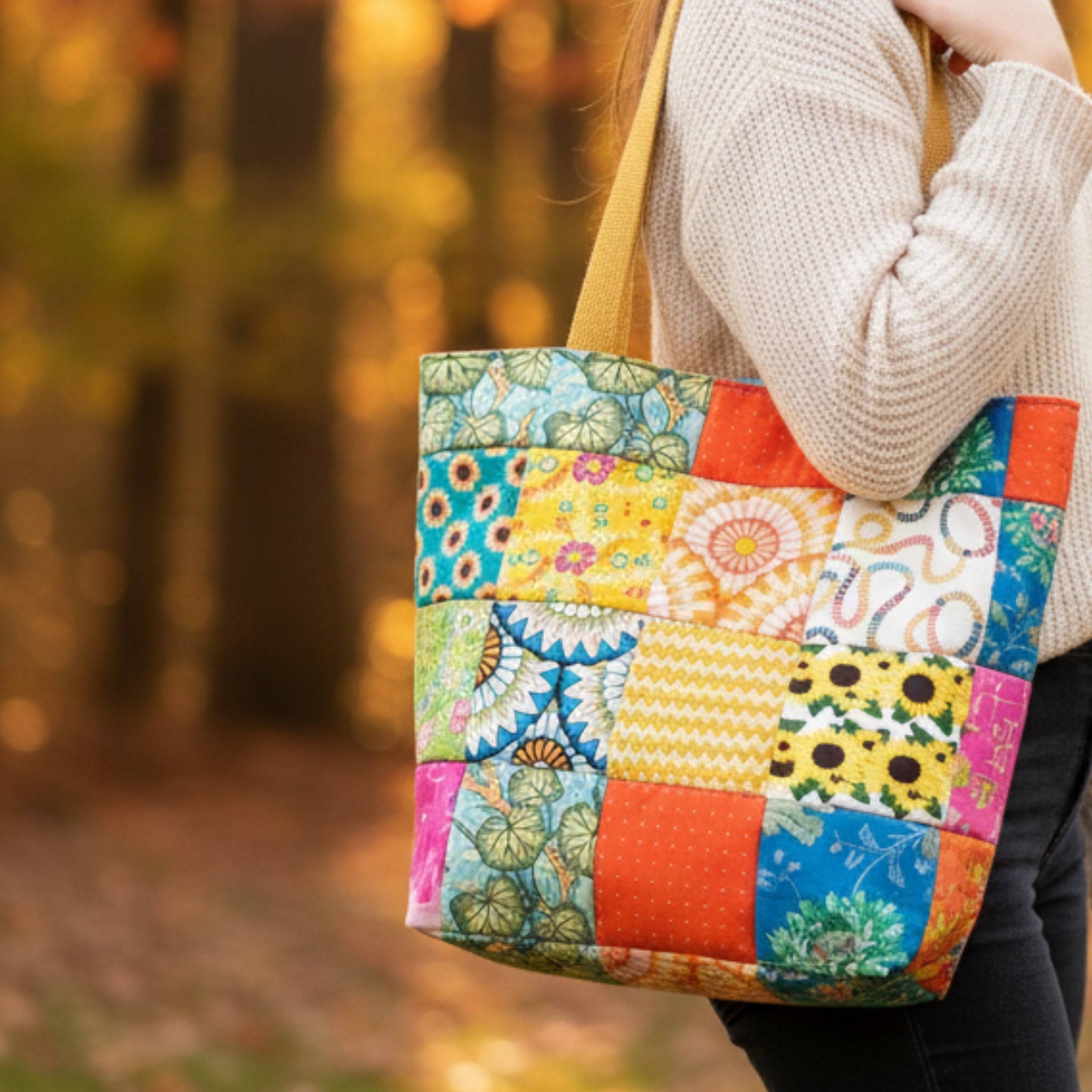 Colorful Daze Tote Bag